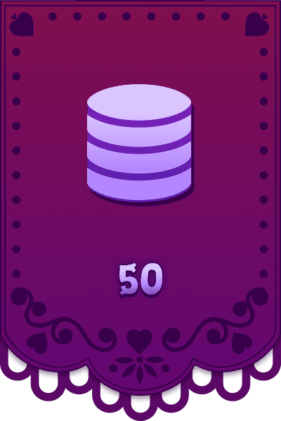 Accumulate 50 coins